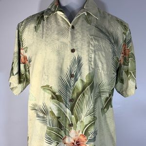 Vintage Tommy Bahama Silk Button-Up